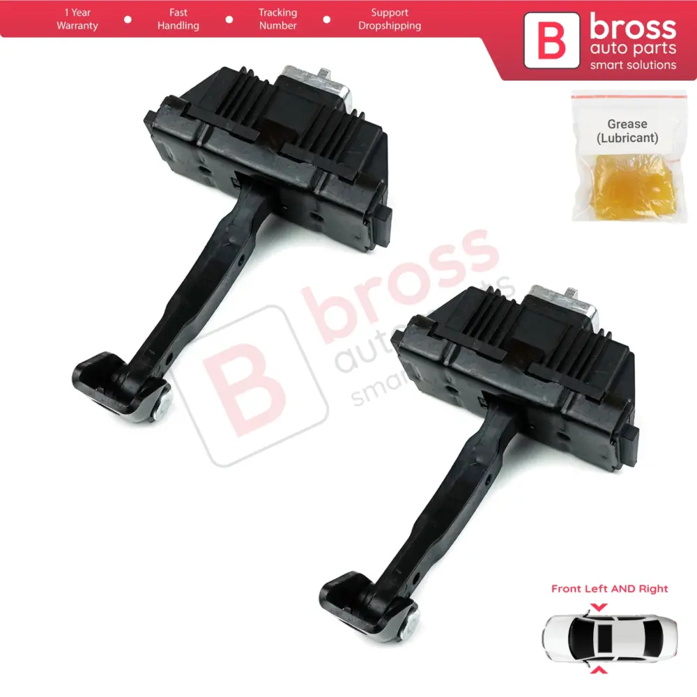 Cerniera Fermaporta Anteriore 2 Pezzi per BMW X5 E53 1999-2006