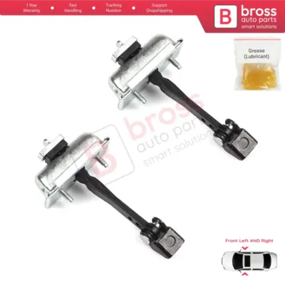 Cerniera Fermaporta Anteriore 2 Pezzi per Citroën C3 MK3 Peugeot 208 MK1 5