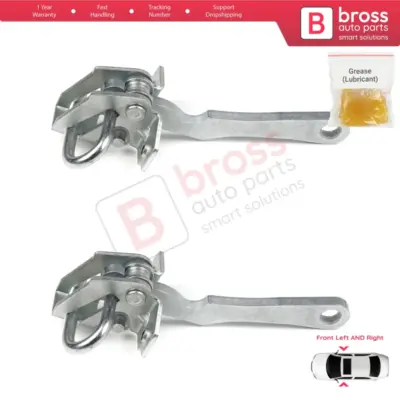 Cerniera Fermaporta Anteriore 2 Pezzi per Citroën Relay MK1 1994-2006
