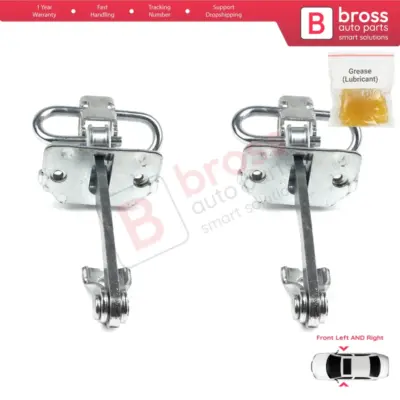 Cerniera Fermaporta Anteriore 2 Pezzi per Fiat Linea 323 Punto Grande Evo 199