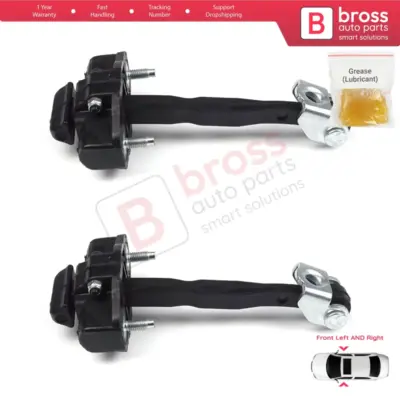Cerniera Fermaporta Anteriore 2 Pezzi per Ford Fiesta MK6 B-max 2008-2019
