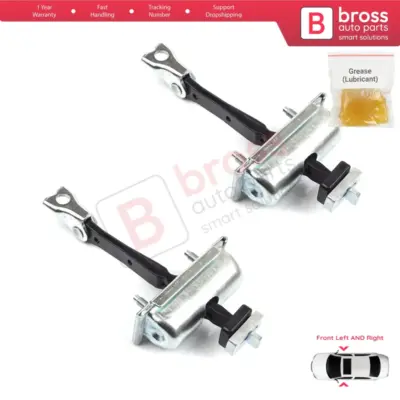 Cerniera Fermaporta Anteriore 2 Pezzi per Opel Adam M13 2012-2019