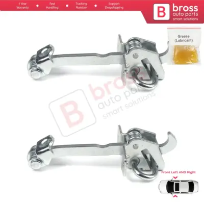 Cerniera Fermaporta Anteriore 2 Pezzi per Opel Corsa C Tigra B Combo X01