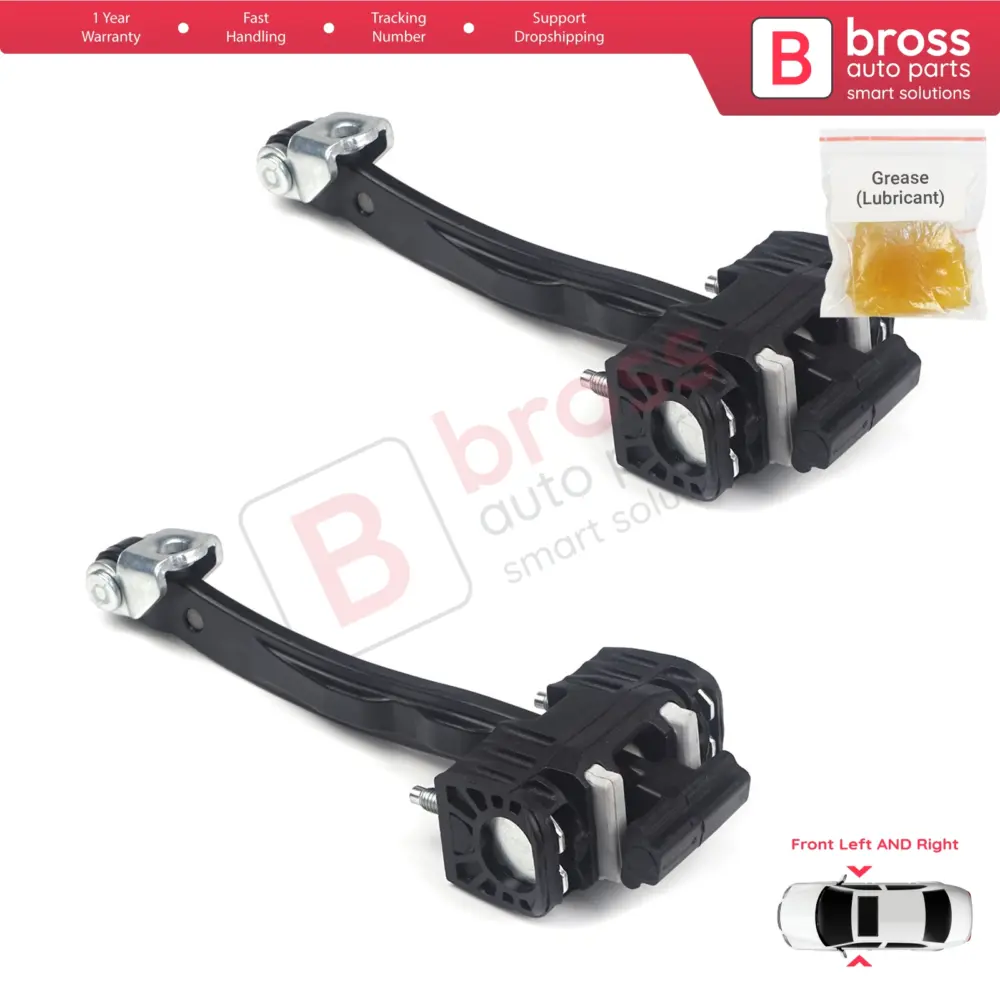 Cerniera Fermaporta Anteriore 2 Pezzi per Opel Insignia a (5160264)