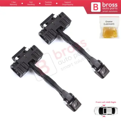Cerniera Fermaporta Anteriore 2 Pezzi per Skoda Yeti 5L 2009-2017