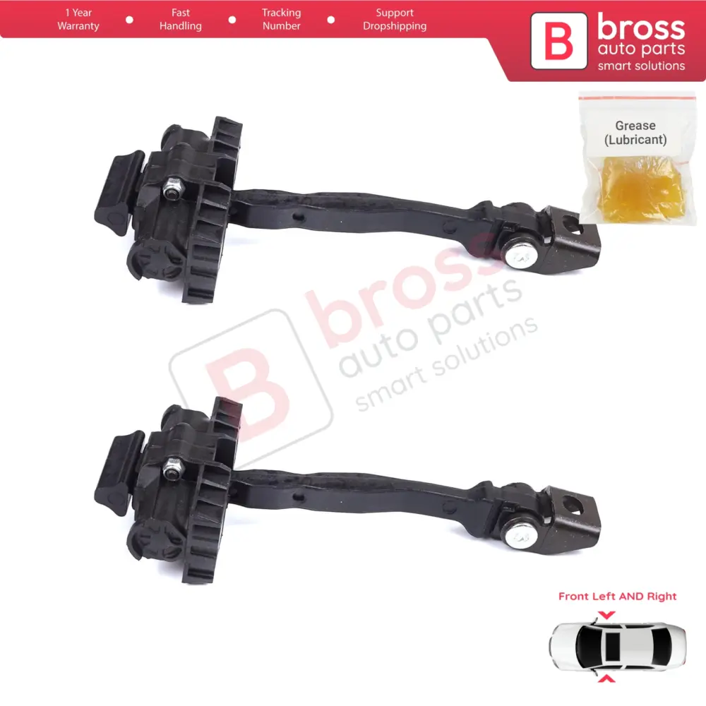 Cerniera Fermaporta Anteriore 2 Pezzi per Volkswagen T-cross C11 D31 2018>