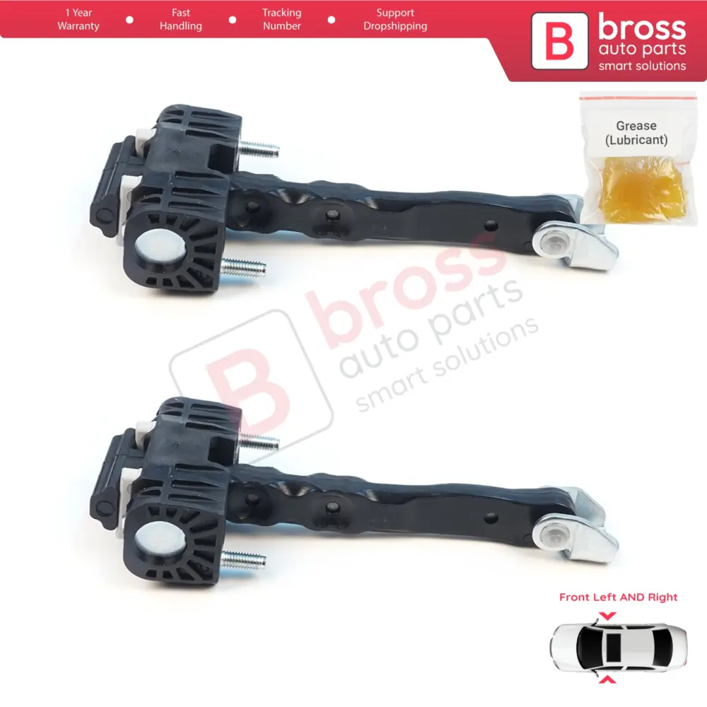Cerniera Fermaporta Anteriore 2 Pezzi per Volvo S40 MK2 V50 C30 544 545