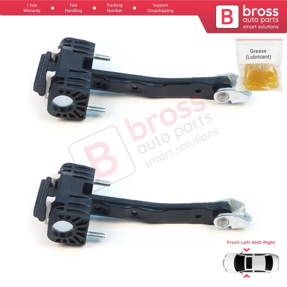 Cerniera Fermaporta Anteriore 2 Pezzi per Volvo S80 XC70 S60 MK2 V70 MK3 XC60