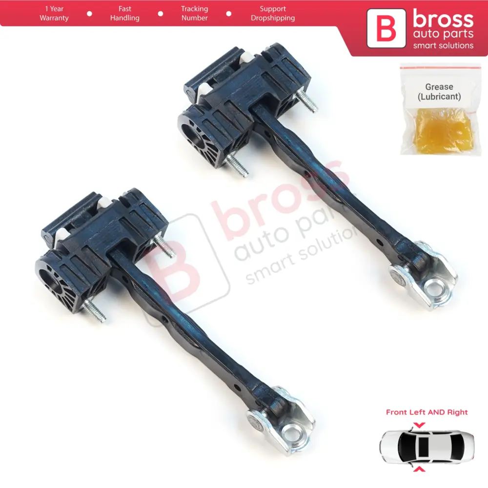 Cerniera Fermaporta Anteriore 2 Pezzi per Volvo S80 XC70 S60 MK2 V70 MK3 XC60