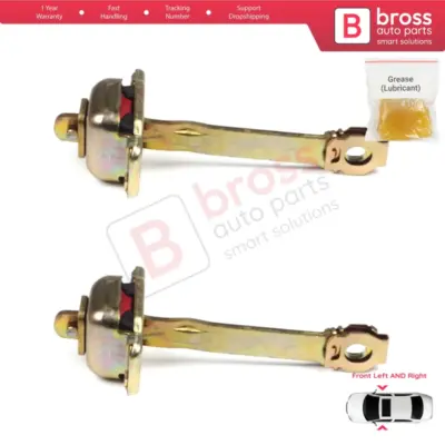 Cerniera Fermaporta Anteriore 2 Pezzi per VW Transporter T4 Caravelle 1990-2004