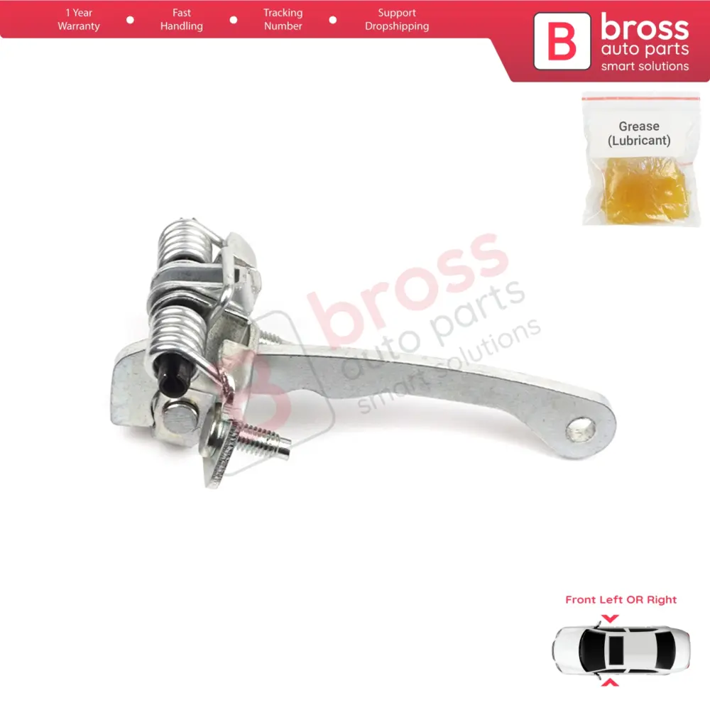Cerniera Fermaporta Anteriore per Renault Express Rapid Super 5 1985-2000