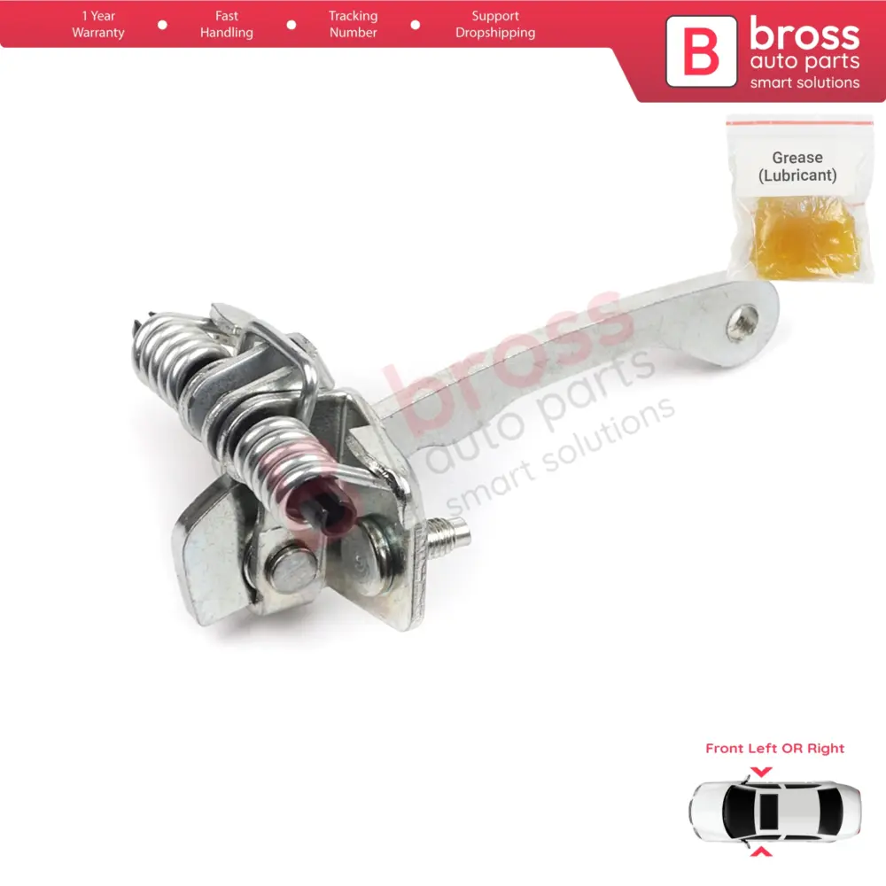 Cerniera Fermaporta Anteriore per Renault Express Rapid Super 5 1985-2000