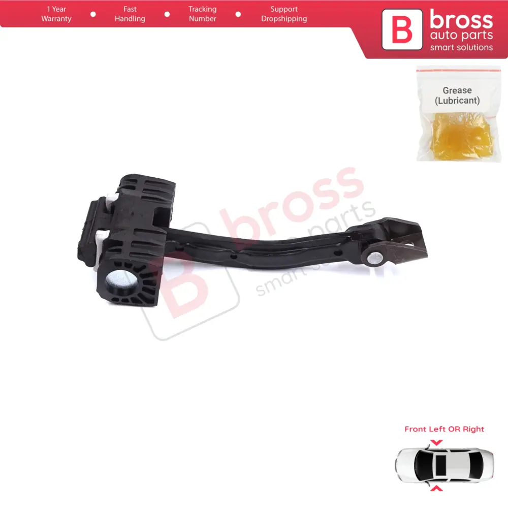 Cerniera Fermaporta Anteriore per Skoda Superb MK2 3T 2008-2015 3t0837249c