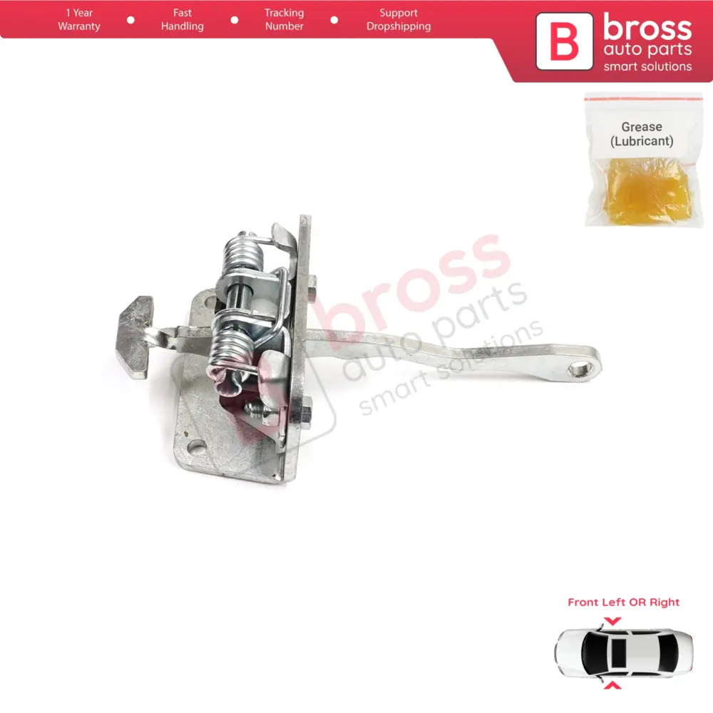 Cerniera Fermaporta Anteriore Sinistra per Audi A2 8Z0 2000-2005