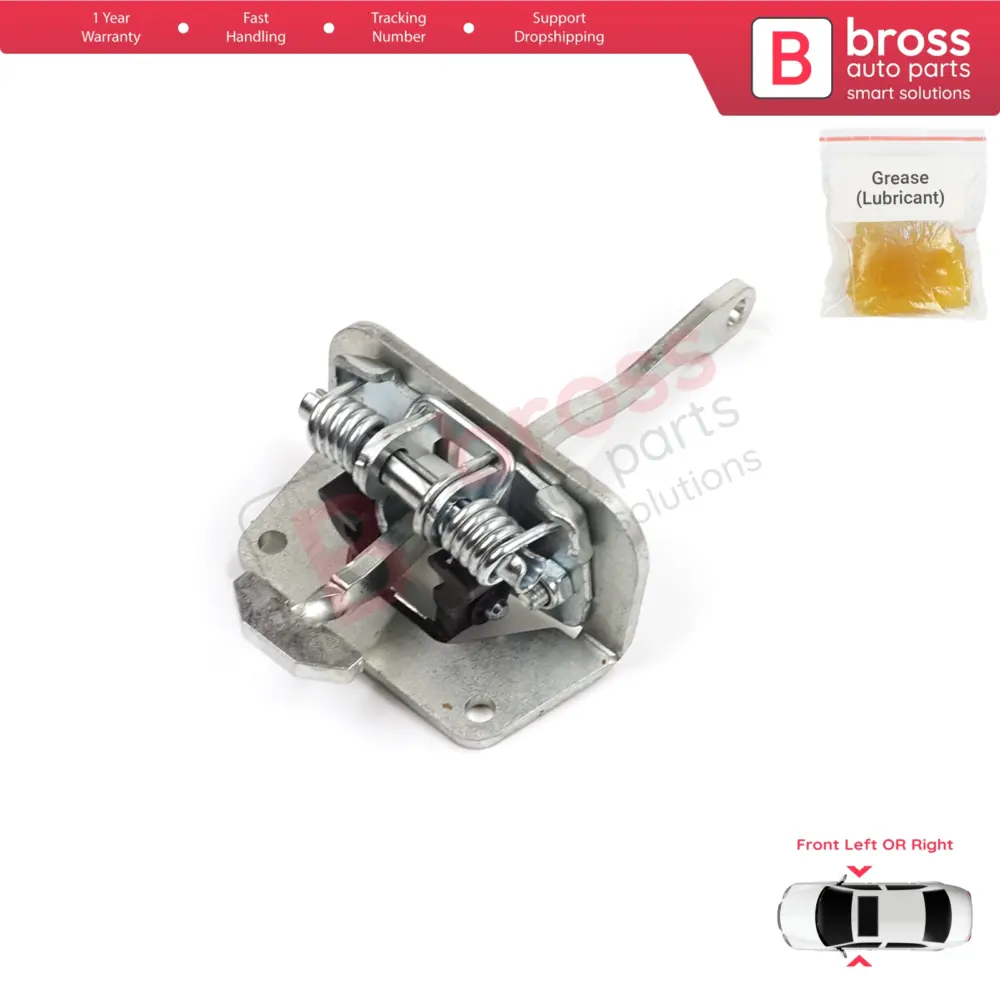 Cerniera Fermaporta Anteriore Sinistra per Audi A2 8Z0 2000-2005