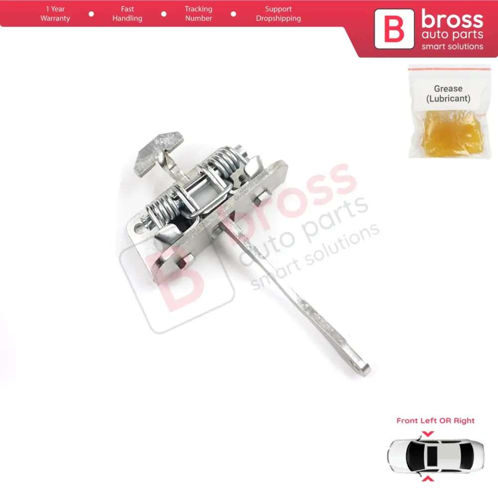 Cerniera Fermaporta Anteriore Sinistra per Audi A2 8Z0 2000-2005