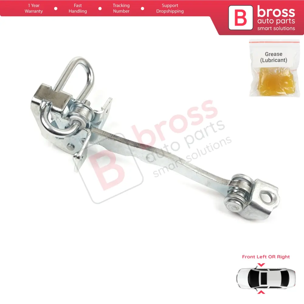 Cerniera Fermaporta Anteriore Sinistra per Opel Meriva a X03 2003-2010