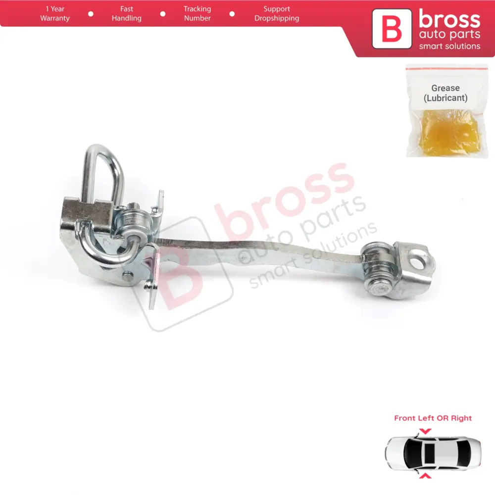 Cerniera Fermaporta Anteriore Sinistra per Opel Meriva a X03 2003-2010