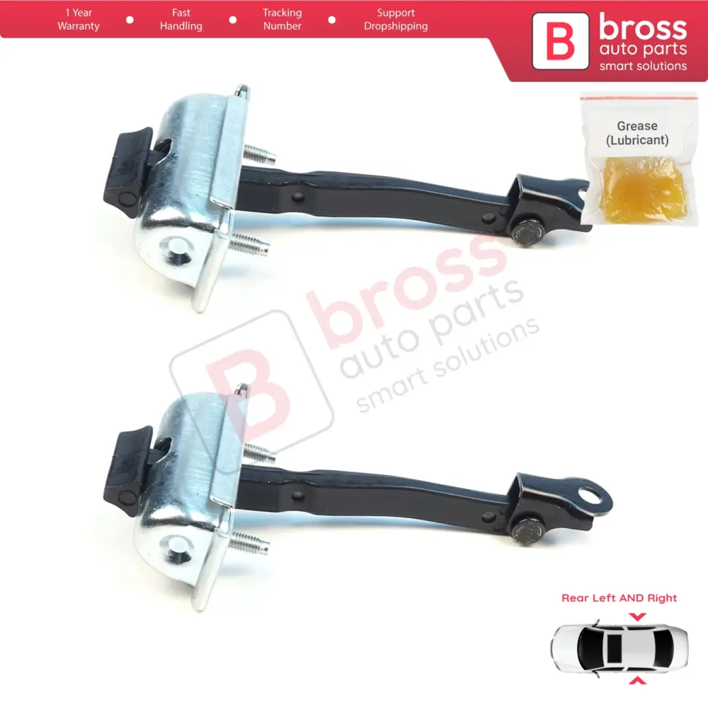 Cerniera Fermaporta Posteriore 2 Pezzi per Dacia Renault Duster MK3 2023-on