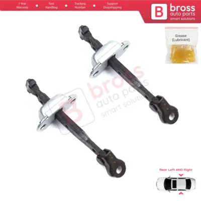 Cerniera Fermaporta Posteriore 2 Pezzi per Honda Civic MK10 X Insight MK3 ZE4