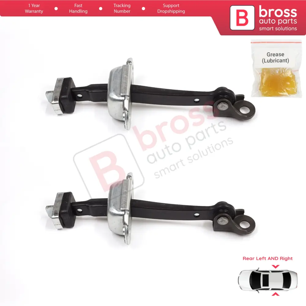 Cerniera Fermaporta Posteriore 2 Pezzi per Honda Civic MK8 2005-2013 Hb Fn Fk