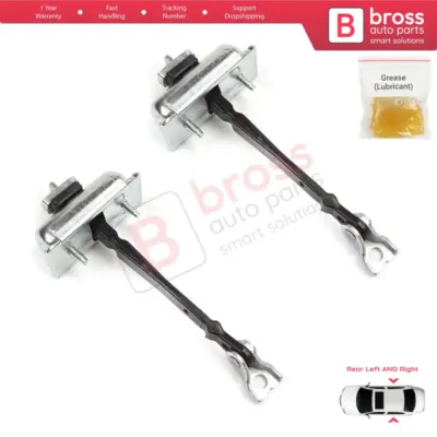 Cerniera Fermaporta Posteriore 2 Pezzi per Opel Astra J P10 MK6 2009-2015