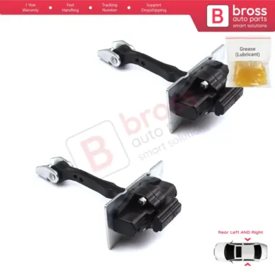Cerniera Fermaporta Posteriore 2 Pezzi per Peugeot 308 MK2 2013-2021 4/5 Porte
