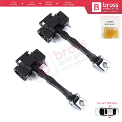 Cerniera Fermaporta Posteriore 2 Pezzi per Peugeot 508 508l MK2 R83 2018>