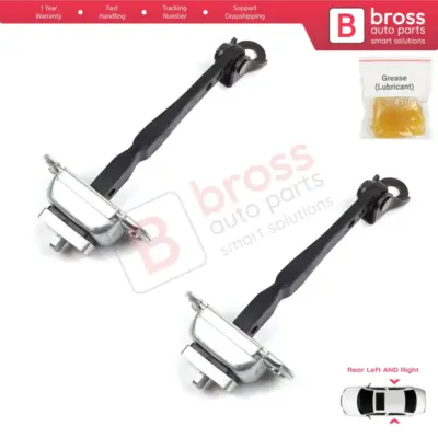 Cerniera Fermaporta Posteriore 2 Pezzi per Renault Kadjar Nissan Qashqai J11 MK2