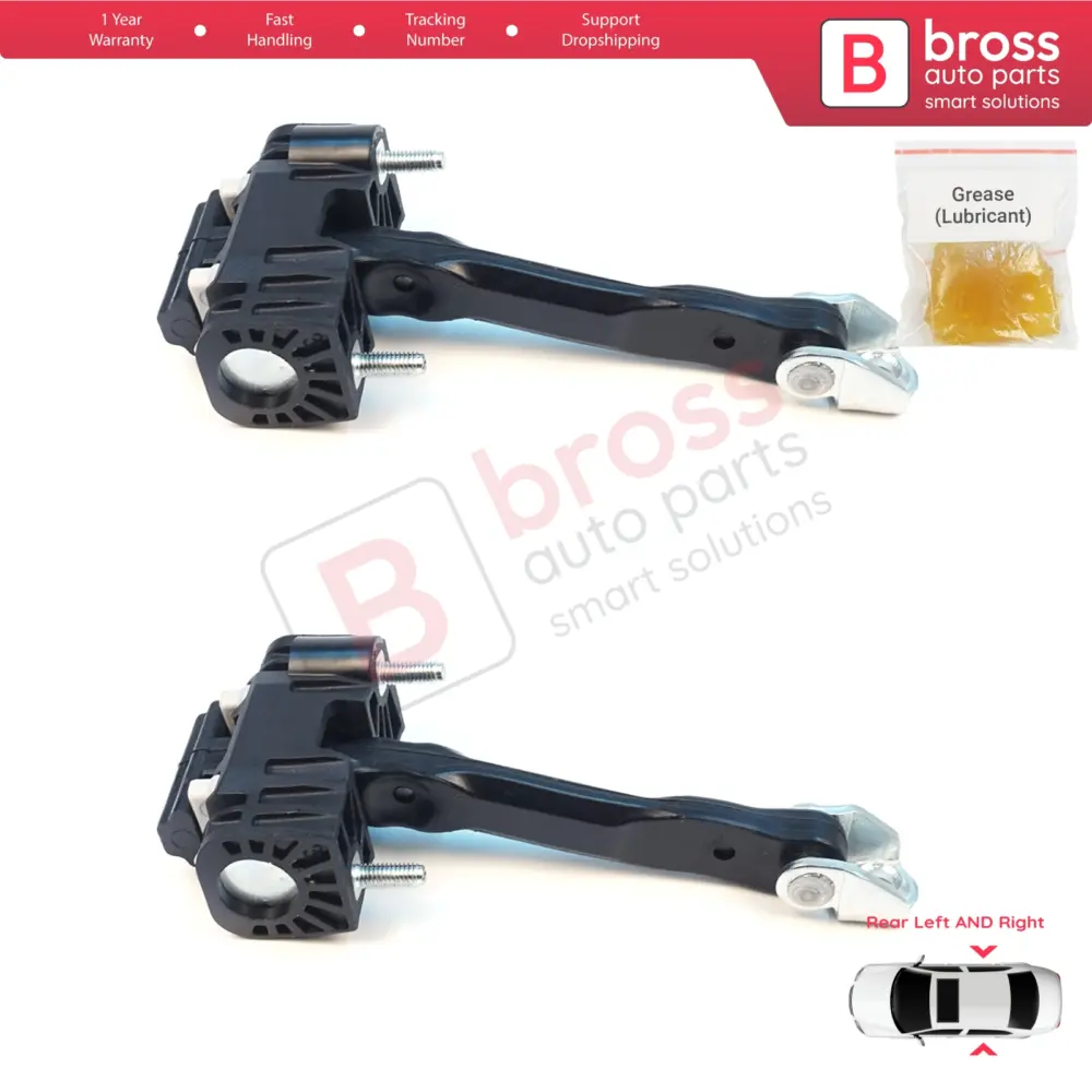 Cerniera Fermaporta Posteriore 2 Pezzi per Volvo V70 MK2 S60 XC90 XC70 Cross