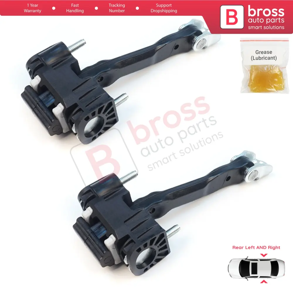 Cerniera Fermaporta Posteriore 2 Pezzi per Volvo V70 MK2 S60 XC90 XC70 Cross