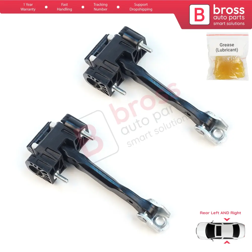 Cerniera Fermaporta Posteriore 2 Pezzi per Volvo V70 MK2 S60 XC90 XC70 Cross