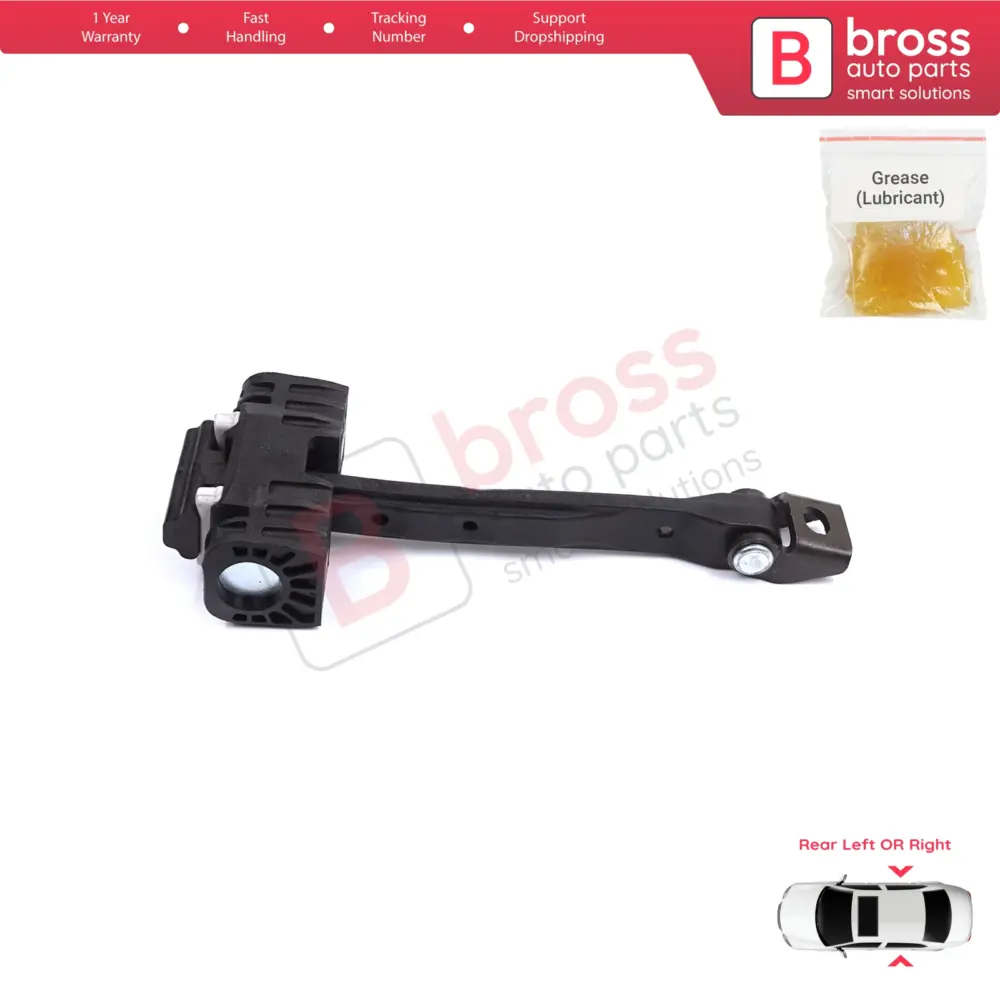 Cerniera Fermaporta Posteriore Limitatore Strap per Skoda Kodiaq MK1 2016-2024