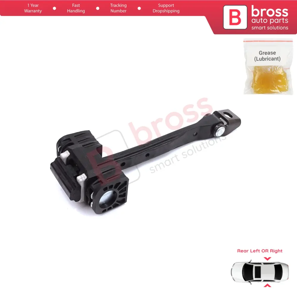 Cerniera Fermaporta Posteriore Limitatore Strap per Skoda Kodiaq MK1 2016-2024