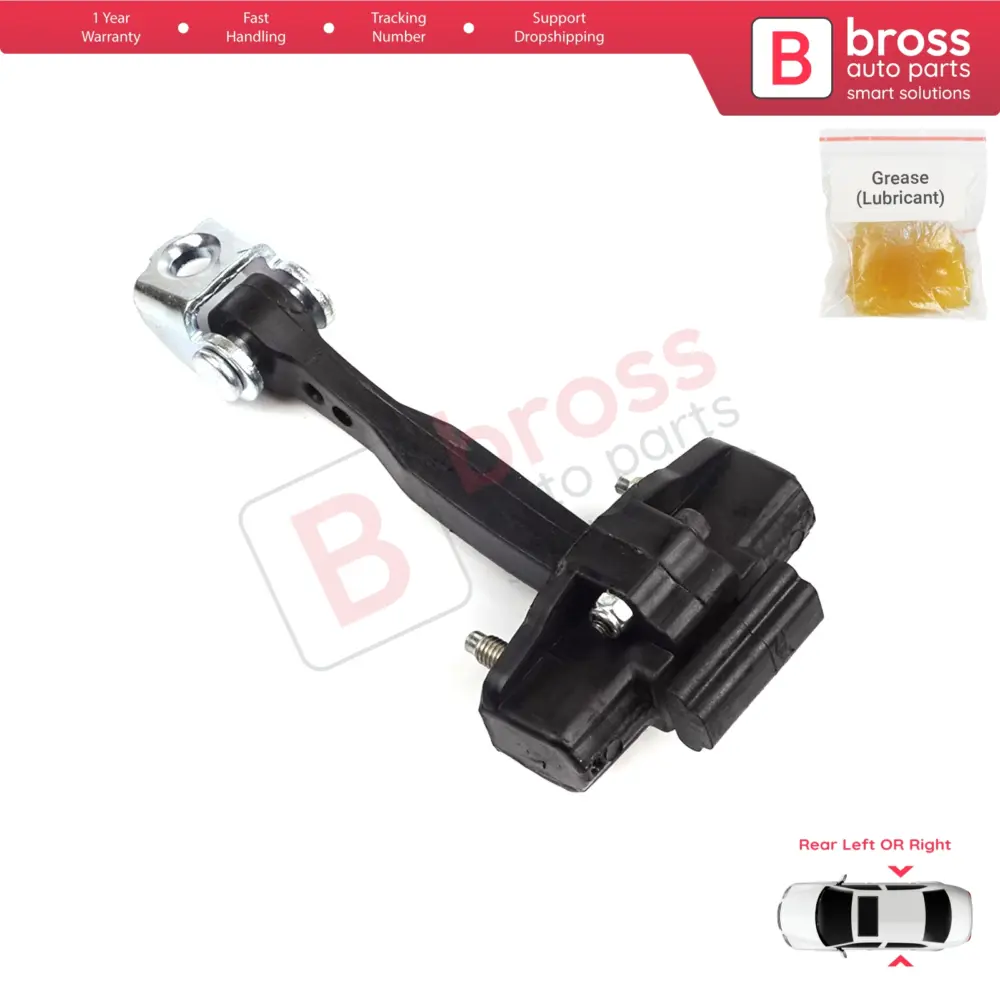 Cerniera Fermo Cinghia Limitatore Porta Posteriore per Fiat 500l 351 352