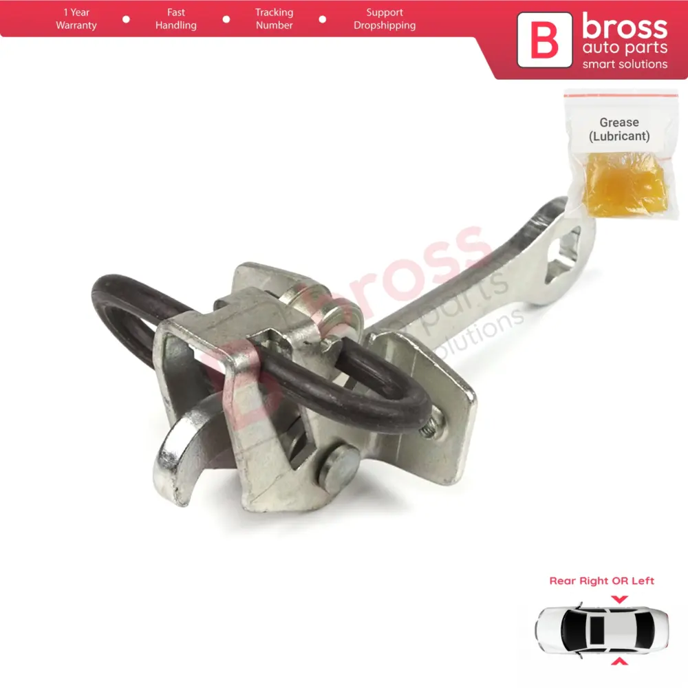 Cerniera Fermo Cinghia Limitatore Porta Posteriore per Opel Vectra B 1995-2002