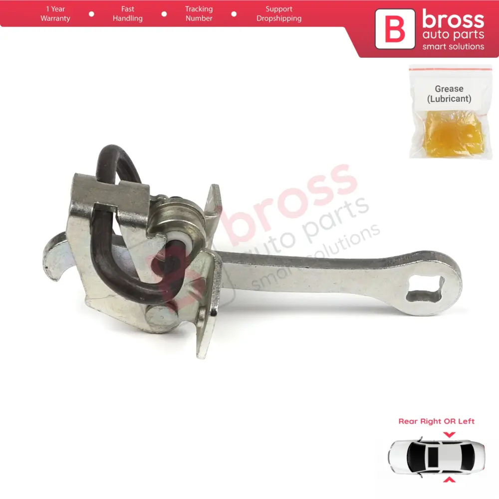 Cerniera Fermo Cinghia Limitatore Porta Posteriore per Opel Vectra B 1995-2002