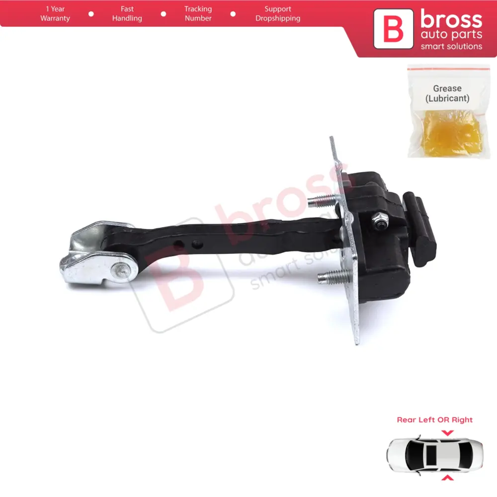 Cerniera Fermo Cinghia Limitatore Porta Posteriore per Peugeot 308 MK2
