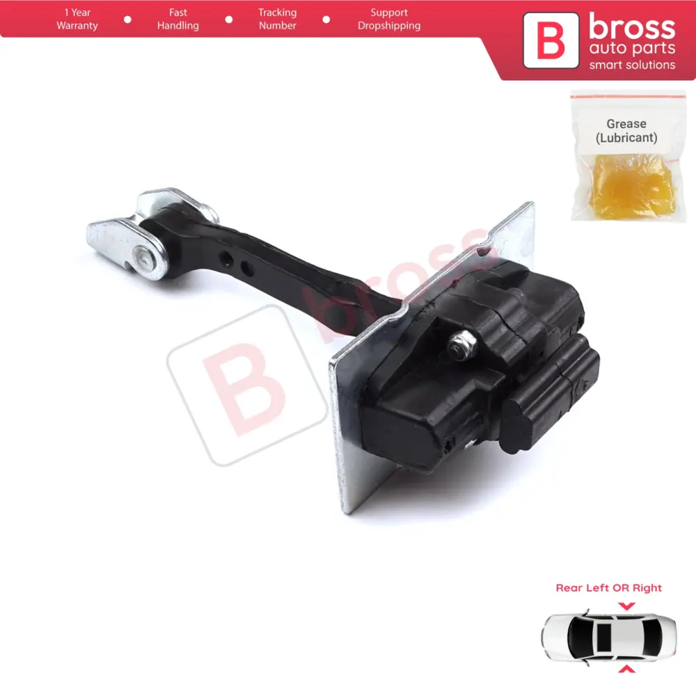 Cerniera Fermo Cinghia Limitatore Porta Posteriore per Peugeot 308 MK2