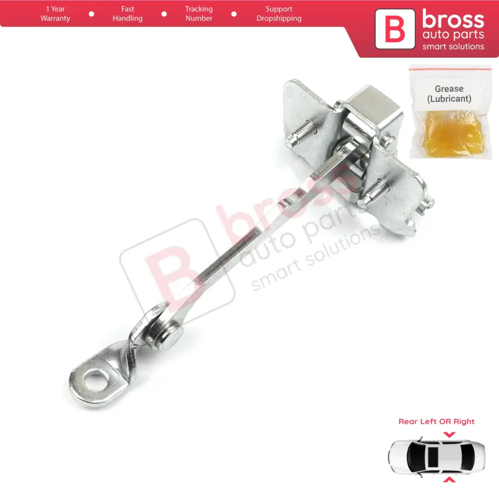 Cerniera Fermo Cinghia Limitatore Porta Posteriore per Renault Megane MK1