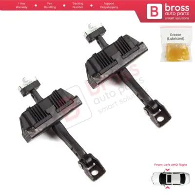 Cerniera Fermo Porta Anteriore 2 Pezzi per BMW Serie 3 E46 Compact 2001-2005