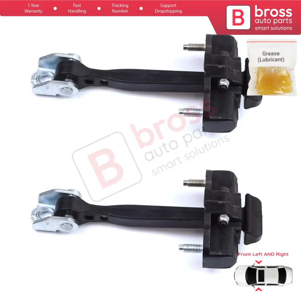 Cerniera Fermo Porta Anteriore 2 Pezzi per Fiat 500l 351 352 2012-2022