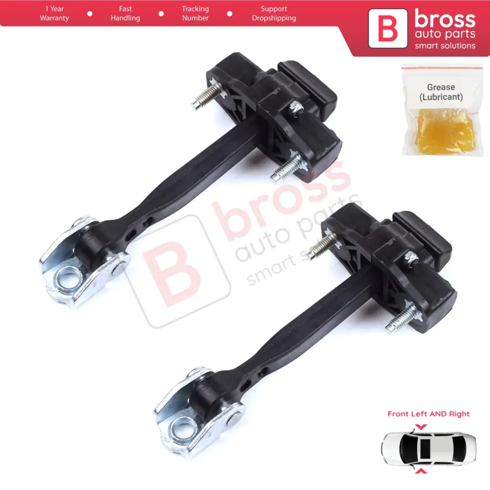 Cerniera Fermo Porta Anteriore 2 Pezzi per Fiat 500l 351 352 2012-2022
