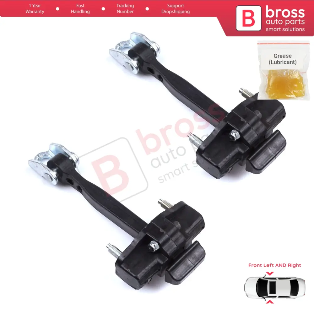 Cerniera Fermo Porta Anteriore 2 Pezzi per Fiat 500l 351 352 2012-2022