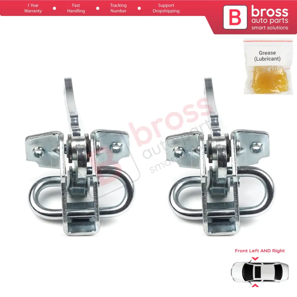 Cerniera Fermo Porta Anteriore 2 Pezzi per Fiat Bravo Brava 182 Marea 185 MK1