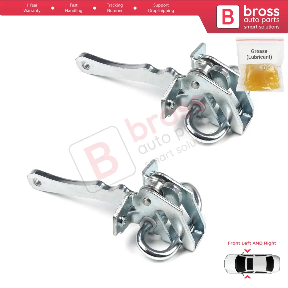Cerniera Fermo Porta Anteriore 2 Pezzi per Fiat Bravo Brava 182 Marea 185 MK1