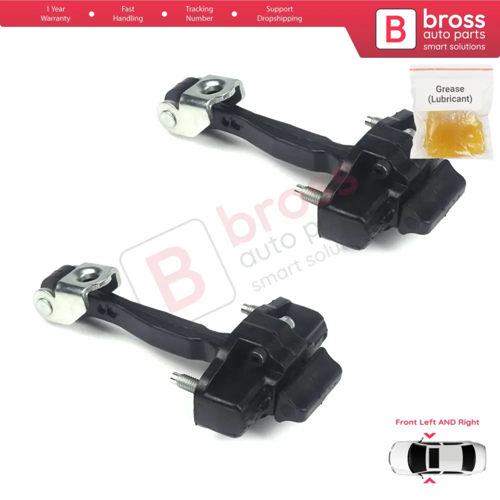 Cerniera Fermo Porta Anteriore 2 Pezzi per Fiat Tipo 356 357 Egea 2015-on