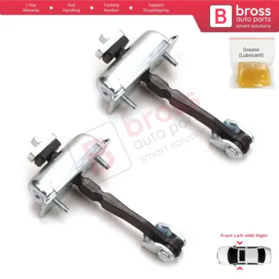 Cerniera Fermo Porta Anteriore 2 Pezzi per Opel Corsa D 2006-2014 4/5 Porte