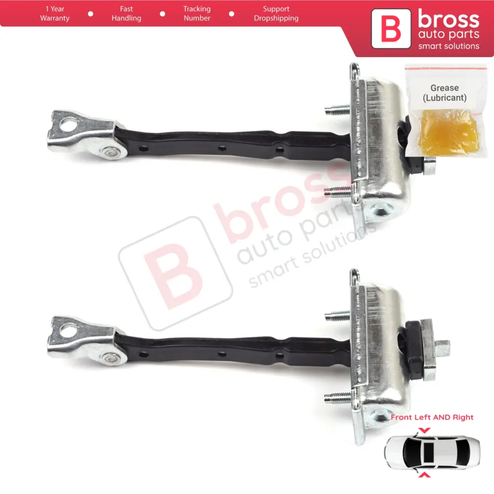 Cerniera Fermo Porta Anteriore 2 Pezzi per Opel Zafira Tourer C P12 2011-2019