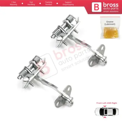 Cerniera Fermo Porta Anteriore 2 Pezzi per Peugeot 306 1993-2002